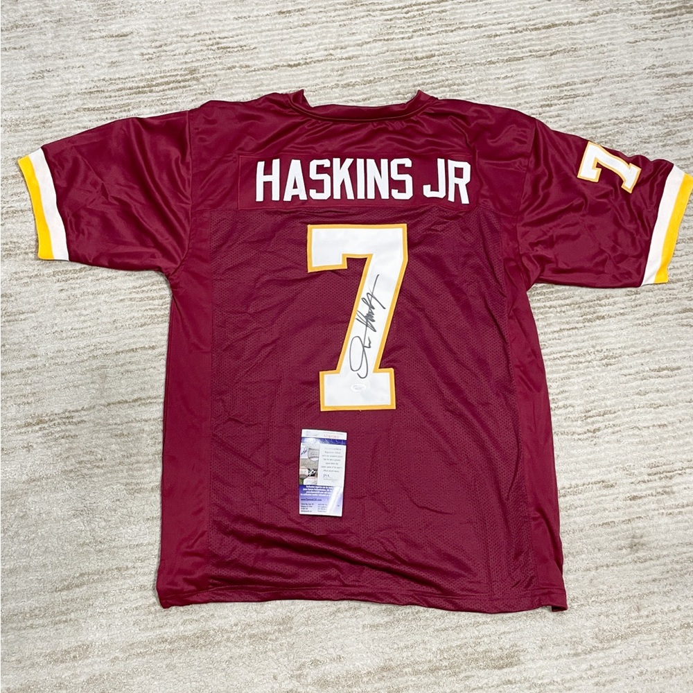 New Dwayne Haskins Jr Authentic Signed Jersey Size XL